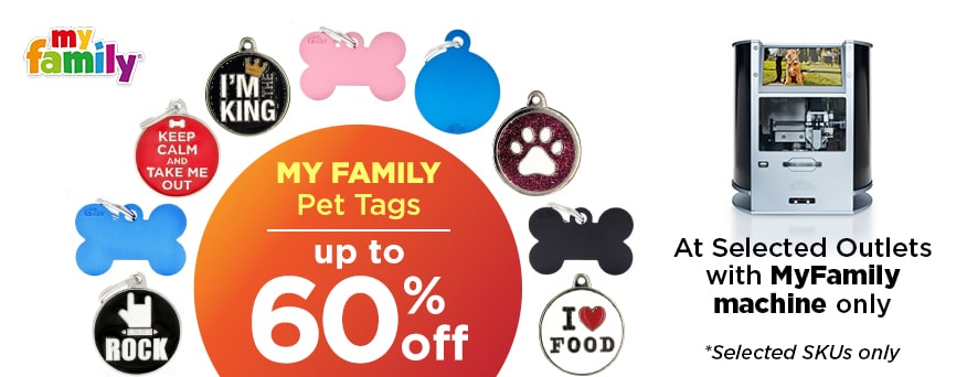 MY FAMILY PET TAGS PROMOTION